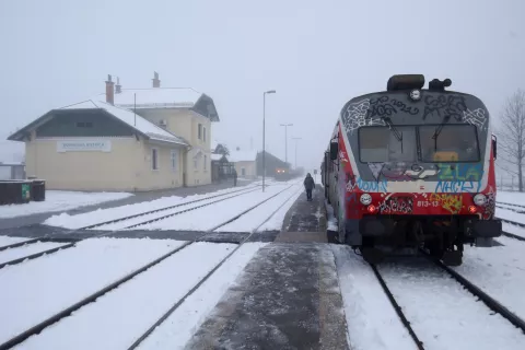Uporaba železnice se je predvsem med turisti v zadnjih letih močno povečala, zato se lokalne skupnosti ob celotni trasi od Jesenic do Nove Gorice zelo veselijo načrtovane prenove. / Foto: Gorazd Kavčič