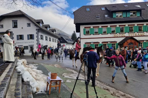 Blagoslov konj v Podkorenu / Foto: Suzana P. Kovačič