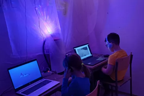 čarobna soba OŠ Železniki / Foto: OŠ Železniki