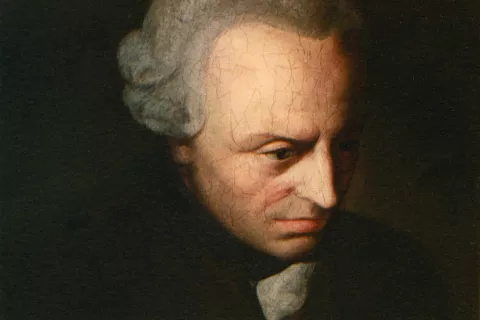 Portret filozofa Immanuela Kanta (1724-1804), nastal okrog leta 1790. / Foto: Wikipedija
