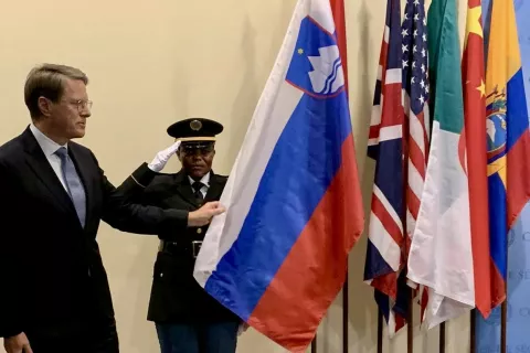 Samuel Žbogar Varnostni svet OZN / Foto: Mzez/x