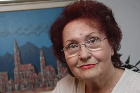 podpredsednica zveze društev upokojencev Slovenije / Foto: Gorazd Kavčič