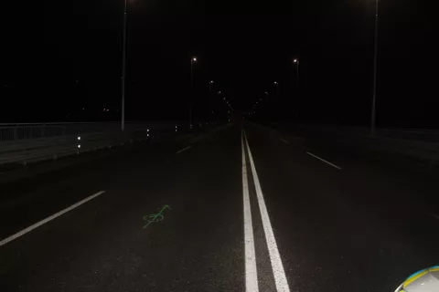 Situacijska fotografija kraja opisanega dogodka. / Foto: Pu Kranj