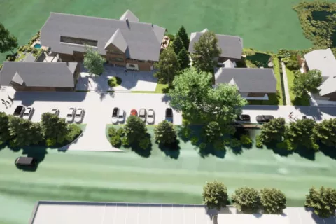 Načrtovani videz območja / Foto: idejna zasnova (iz gradiva za sejo)