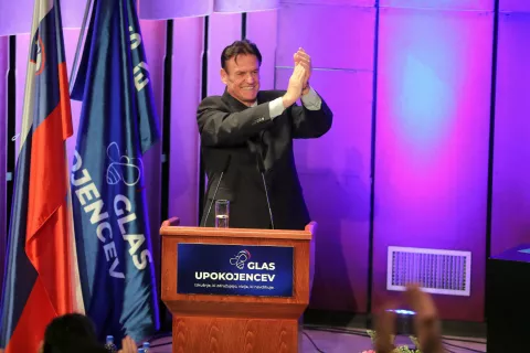 ustanovitev nova stranka Glas upokojencev Pavla Ruparja na fotografiji Pavel Rupar / Foto: Tina Dokl