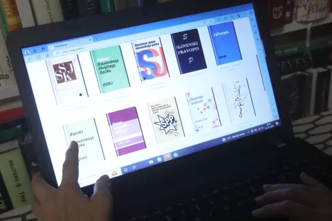 Na spletni strani fran.si so dostopni temeljni jezikovni priročniki / Foto: Gorazd Kavčič