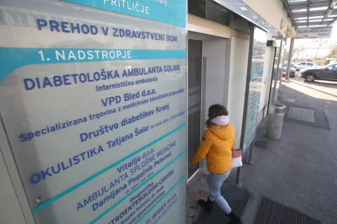 Klinika Golnik je zaprosila za podaljšanje roka izselitve diabetološke ambulante iz Zdravstvenega doma Kranj do konca marca. / Foto: Gorazd Kavčič