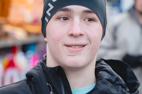 anketa Zimske igre Specialne olimpiade, Ammar Omerovič / Foto: Nik Bertoncelj