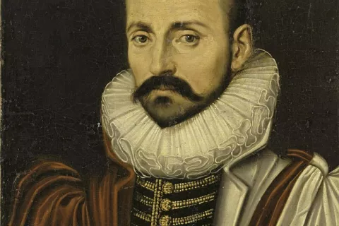 Filozof Michel de Montaigne na portretu iz leta 1570, avtor neznan. / Foto: Wikipedija