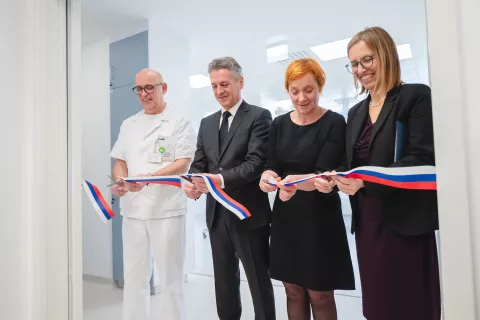 Otvoritev novih intenzivnih prostorov Splo&scaron;na bolni&scaron;nica Jesenice / Foto: Nik Bertoncelj
