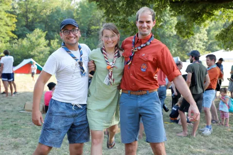 šesti tradicionalni tabor KVAJDEJ srečanje skavtov iz vse Gorenjske Naklo / Foto: Tina Dokl