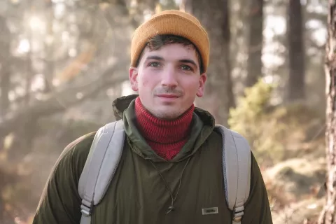 Žanu Križnarju je ljubezen do narave med drugimi privzgojila tudi njegova babica, znana lo&scaron;ka pediatrinja &Scaron;tefanija Križnar. / Foto: osebni arhiv