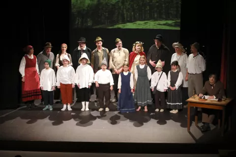 predstava gledališče dom krajanov Bohinjska bela muzikal Kekec amatersko gledališče amaterski igralci / Foto: Gorazd Kavčič