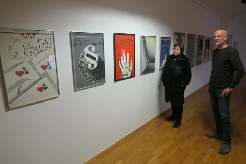 Breda Ilich Klančnik in Marko Arnež / Foto: Igor Kavčič