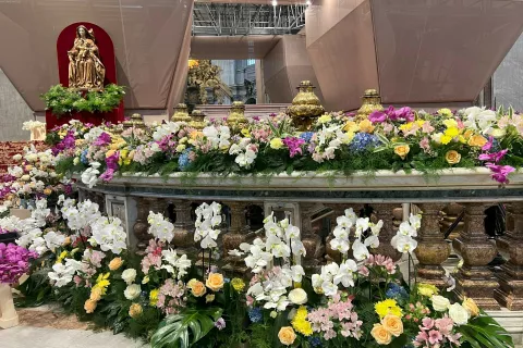 krasitev bazilike sv. Petra v Vatikanu, Sabina Šegula / Foto: Sabina Šegula