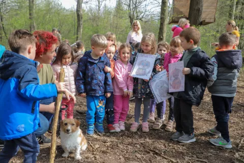 vrtec Čirče gozdni vrtec / Foto: Tina Dokl