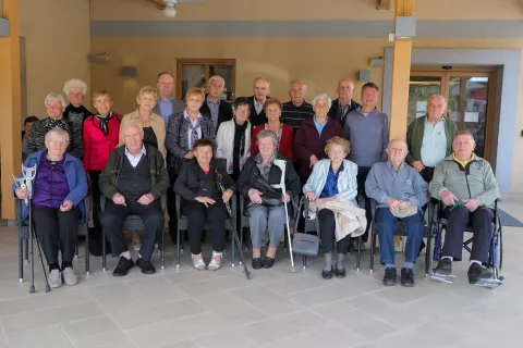 srečanje jubilantov z županom Ivan Meglič Naklo / Foto: Tina Dokl