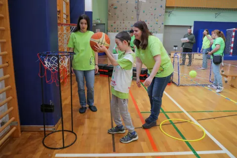 Igre MATP so prilagojene tekmovalcem, tako da je lahko vsak uspe&scaron;en. / Foto: Tina Dokl