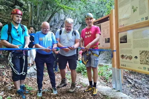 ferata dobršnik / Foto: Urška Peternel