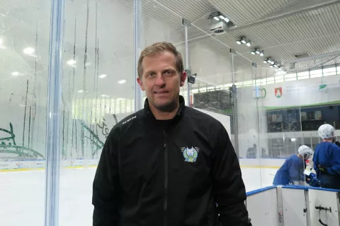 Selektor Edo Terglav je jeseni prevzel slovensko hokejsko reprezentanco. / Foto: Vilma Stanovnik
