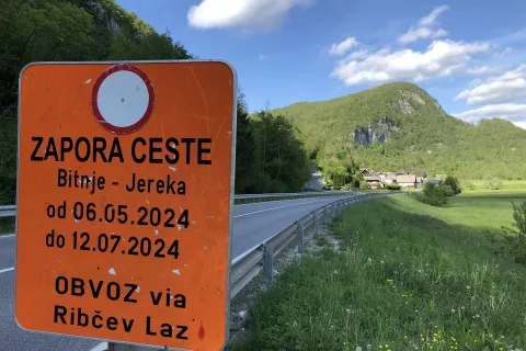 zapora korita bohinj / Foto: Marjana Ahačič