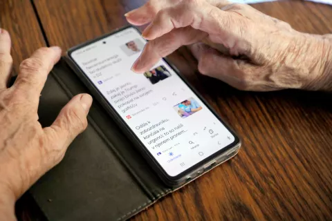 mobitel varnost splet / Foto: Tina Dokl