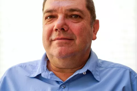 Tomaž Lazar iz podjetja Alfa Proxima je vesel zglednega sodelovanja s kranjsko in &scaron;kofjelo&scaron;ko občino. / Foto: osebni arhiv