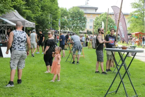 Okusi piva Radovljica 2024 / Foto: Tina Dokl