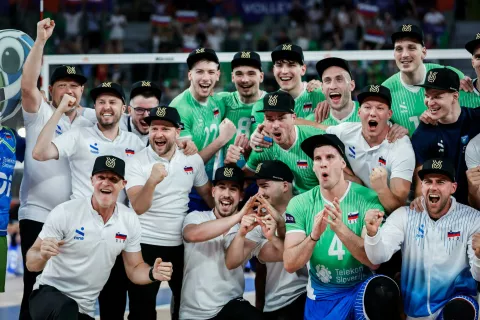 Slovenska odbojkarska reprezentanca / Foto: Odbojkarska Zveza Slovenije