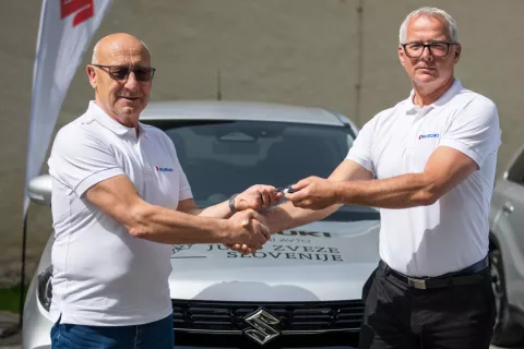 Novinarska konferenca ob podpisu sponzorske pogodbe med Podružnico Suzuki v Sloveniji in Judo zvezo Slovenije / Foto: Primož Pičulin