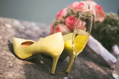 Na območju občine Bled je bilo izvedenih 107 poročnih obredov za sklenitev zakonske zveze. / Foto: arhiva ZKB, Boris Pretnar