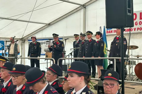 Osrednja prireditev ob 130. jubileju Prostovoljnega gasilskega dru&scaron;tva Gorje / Foto: Ma&scaron;a Likosar