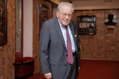 Prof. Matevž Fabijan (1933&ndash;2024) / Foto: Tina Dokl