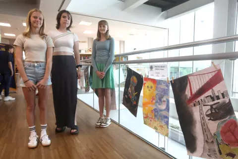 Avtorice najboljših plakatov / Foto: Gorazd Kavčič / Foto: 