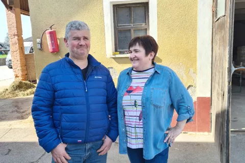 Martin in Nada Jamšek / Foto: 