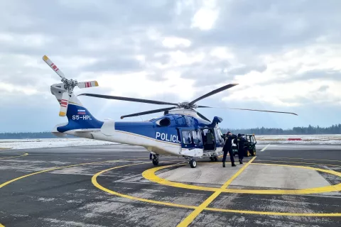Lojzka je tretji helikopter Agusta Westland AW 169, ki ga je v zadnjih štirih letih prejela Letalska policijska enota. / Foto: Simon Šubic / Foto: 