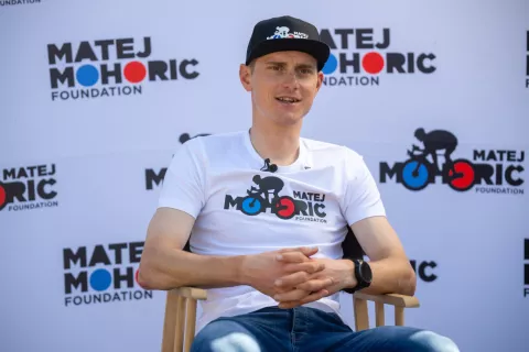 Kolesarski dan z Matejem Mohoričem / Foto: Primož Pičulin