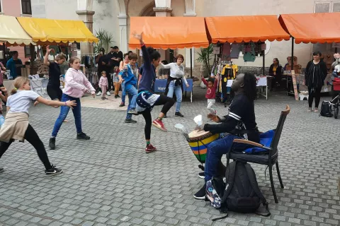 Na Luftu so pripravili tudi delavnice za odrasle in otroke. / Foto: Klara Mrak / Foto: 