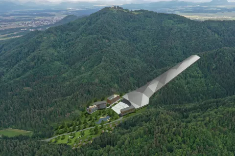 Vizualizacija projekta Snežna doživetja Kranj / Foto: Tomaž Knific / Foto: 