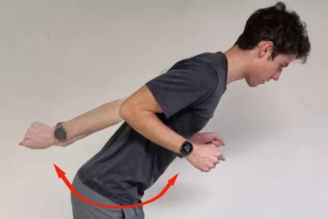 1. vaja: iztezanje rok / Foto: 