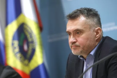 David Antolovič, direktor uprave kriminalistične policije na generalni policijski upravi / Foto: Gorazd Kavčič / Foto: 