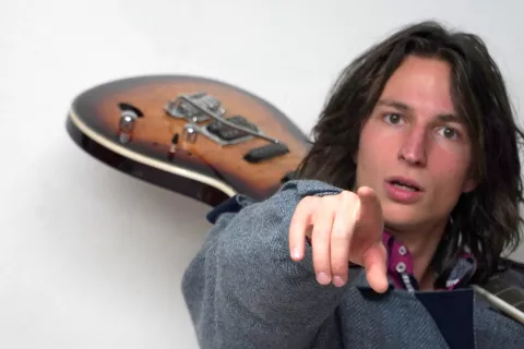 Karlo Jemc bo svoj Intro z zasedbo Evsiz & banda predstavil v Loškem pubu. / Foto: Nejc Skumavec / Foto: 