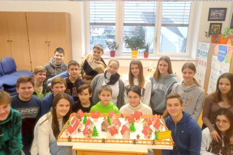 Vasica 9. b / Foto: arhiv šole / Foto: 