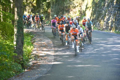 Do Naceta pod Lubnikom se je podalo 109 kolesark in kolesarjev. / Foto: Maja Bertoncelj / Foto: 