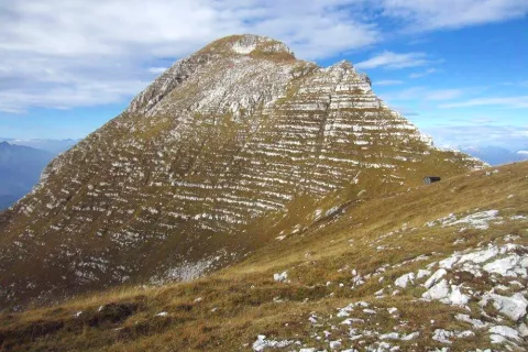 Pogled na Strmo peč od bivaka Sandro del Torso / Foto: Jelena Justin / Foto: 