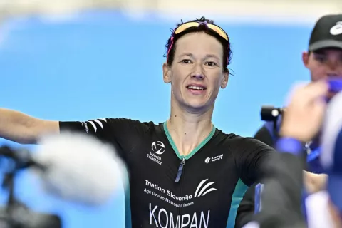 Tanja Kompan, svetovna prvakinja v dolgem triatlonu / Foto: osebni arhiv / Foto: 