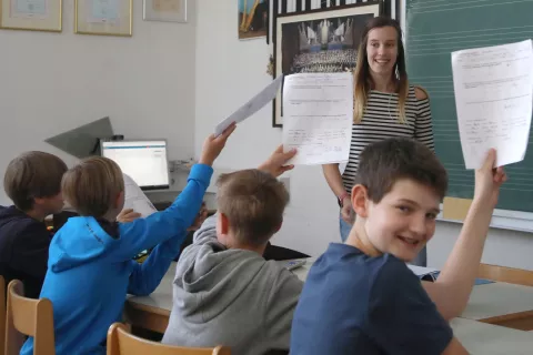 Danes se začenja novo šolsko leto. Fotografija je simbolična. / Foto: Gorazd Kavčič / Foto: 