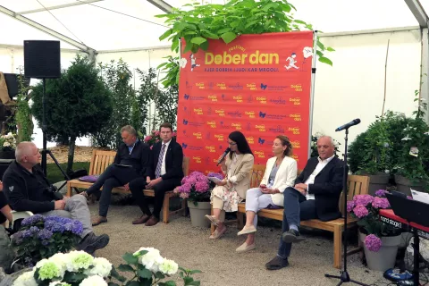 Pestro kulturno dogajanje na festivalu so organizatorji napovedali in predstavili na novinarski konferenci. / Foto: Jasna Paladin / Foto: 