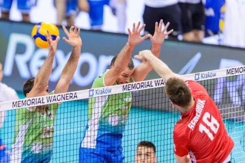 Slovenci so morali priznati premoč poljski reprezentanci / Foto: Foto: Fundacja Wagnera
