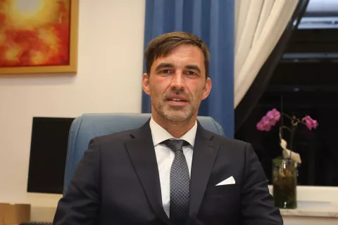 Blaž Račilč, župan Občine Jesenice / Foto: Gorazd Kavčič